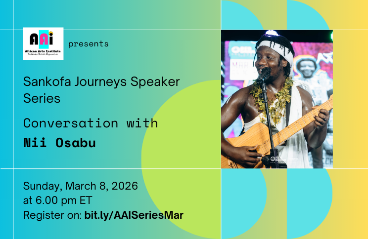 Sankofa Journeys Speaker Series presents Nii Osabu